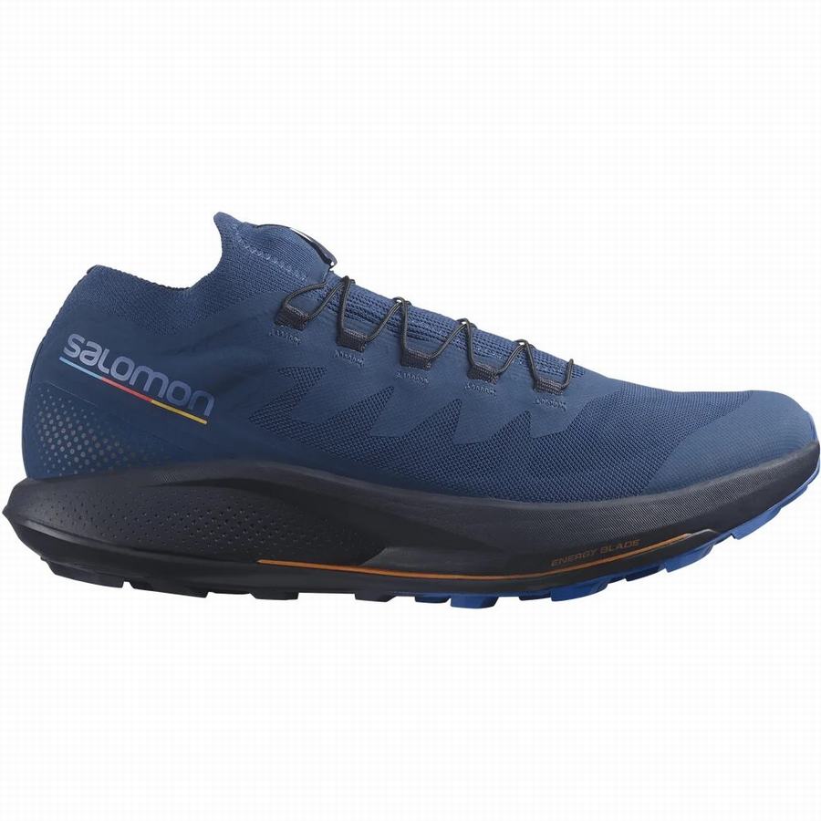 Adidasi Alergare Trail Salomon Pulsar Trail Pro Barbati Bleumarin (FXM971VH)